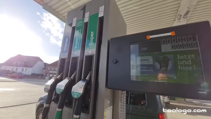 Raiffeisen Waren Tankstelle Rühen