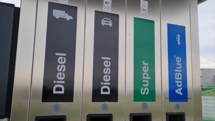 Raiffeisen Westfalen Mitte Tankstelle Erwitte